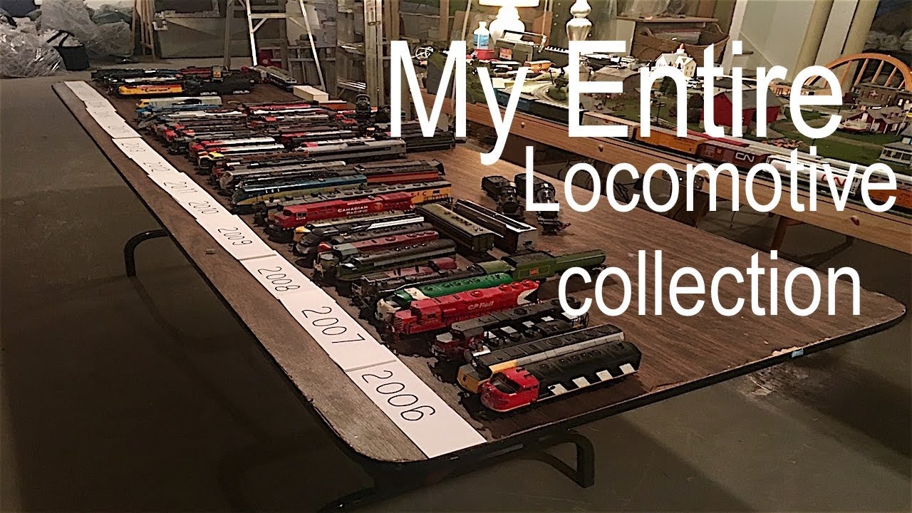 My Entire Ho Locomotive Collection!