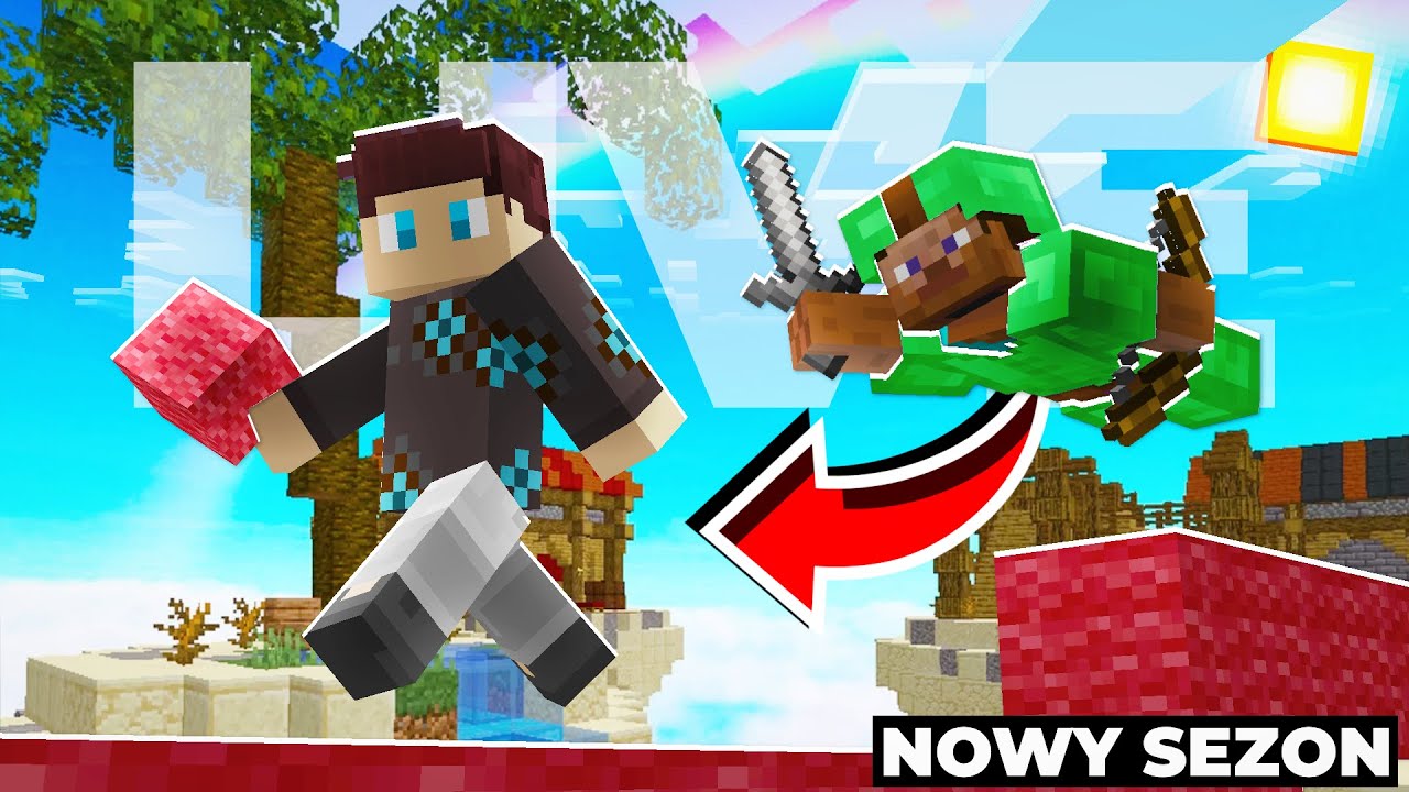 🔴LIVE JUŻ JEST NOWY SEZON NA BED WARS GRAMY WIDZAMI WBIJAJ!