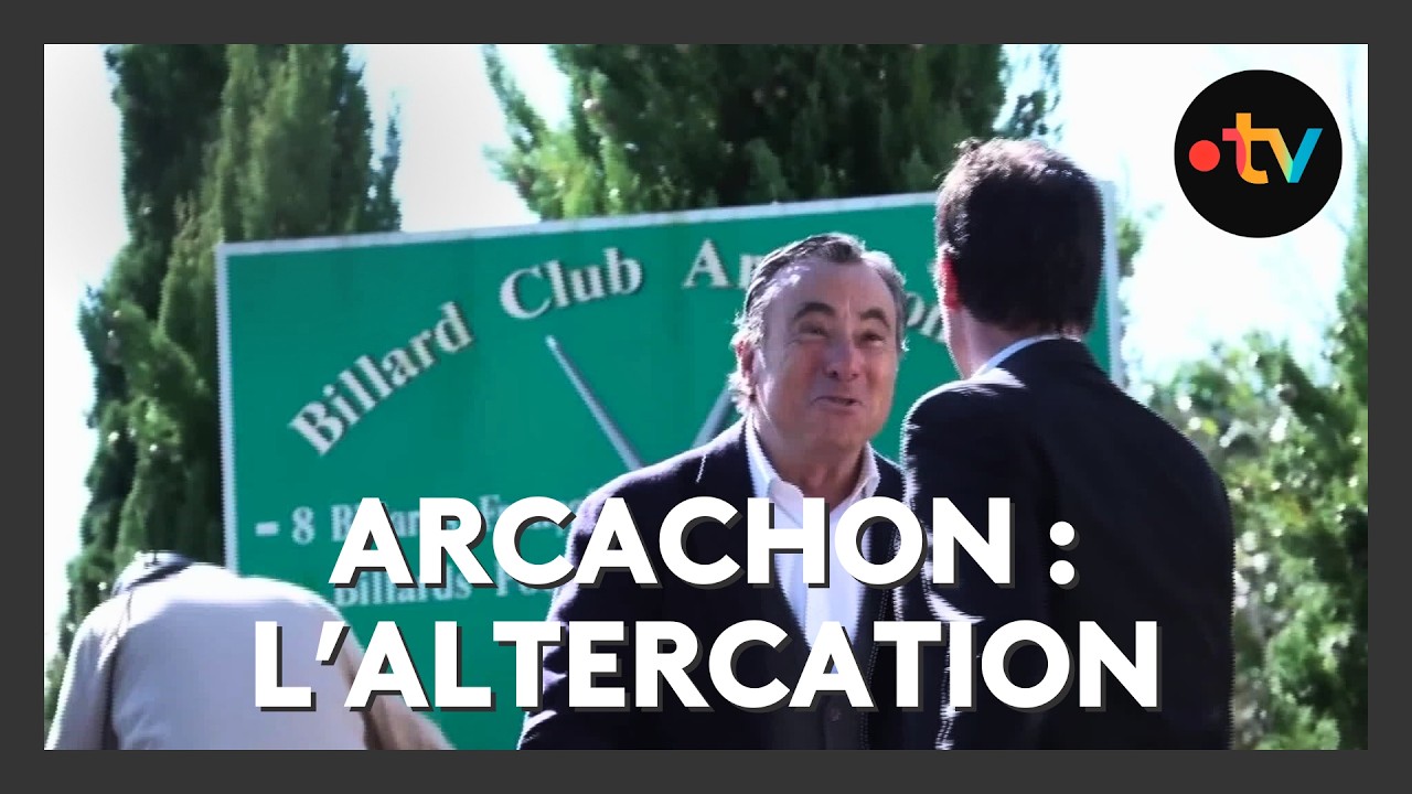 Violente altercation entre le maire d'Arcachon et son opposant