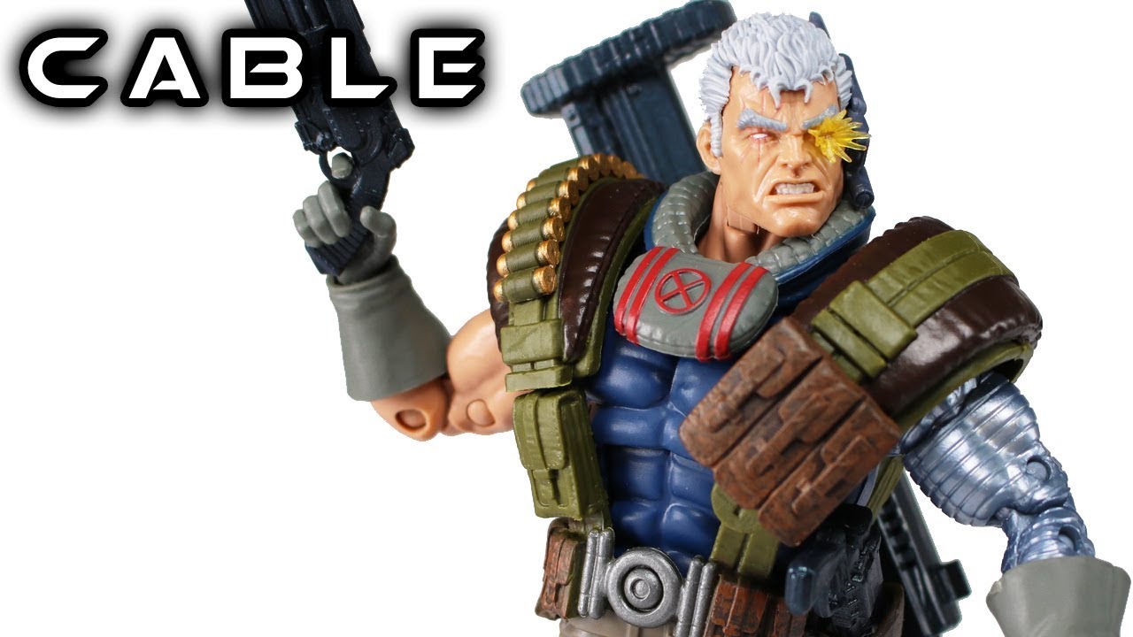 Marvel Legends CABLE Sasquatch Deadpool Wave Action Figure Review
