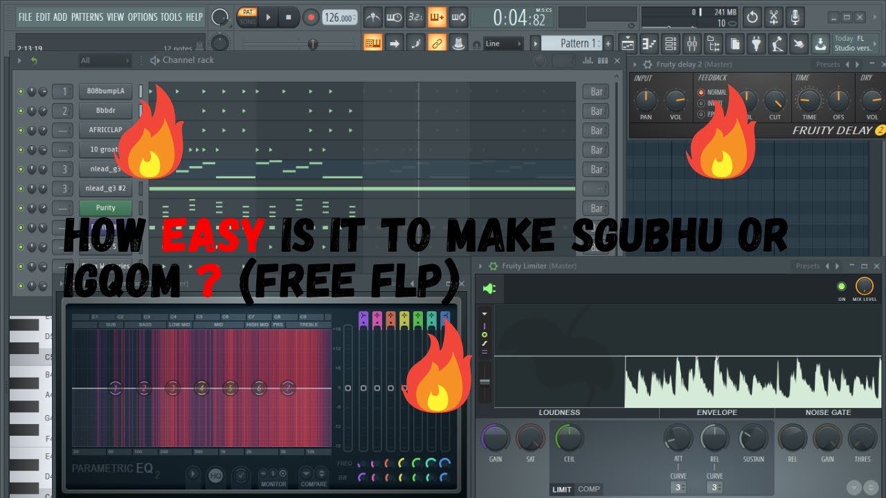 How easy is it to make Sgubhu or iGqom ? (Free Flp)