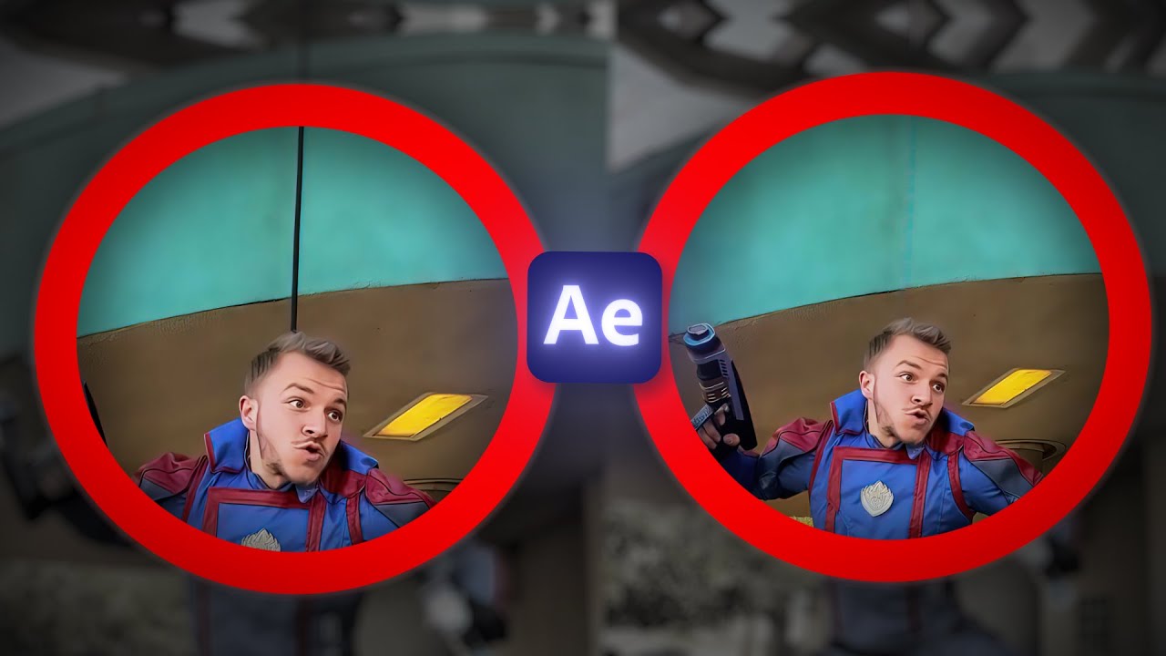 Как удалить провода и получить чистый фон с помощью After Effects