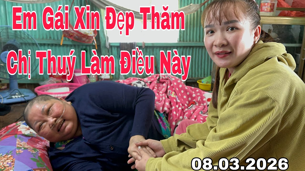 Em Gái Xinh Đẹp Đến Thăm Và Làm Điều Này #tintuc #yeucuocsong #thinhhanh #giadinh 