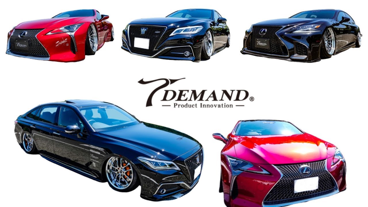 (4K)T-DEMAND 3 VIPSTYLE COMPLETE CAR LEXUS LC,LS CROWN - ティーディメンド デモカー3台 レクサスLC・LS・クラウン