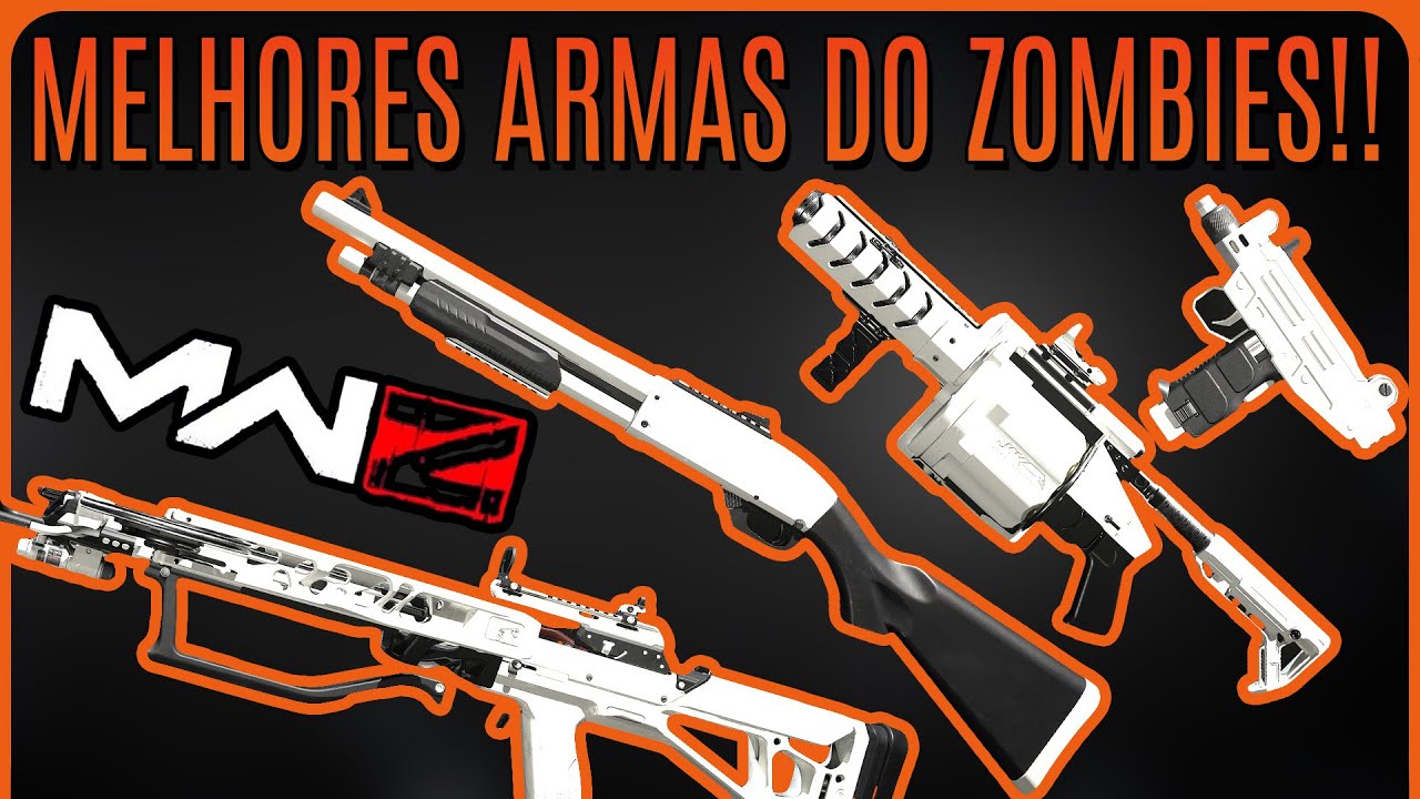 Essas são as MELHORES Armas do MWZ - Deleta TUDO!!