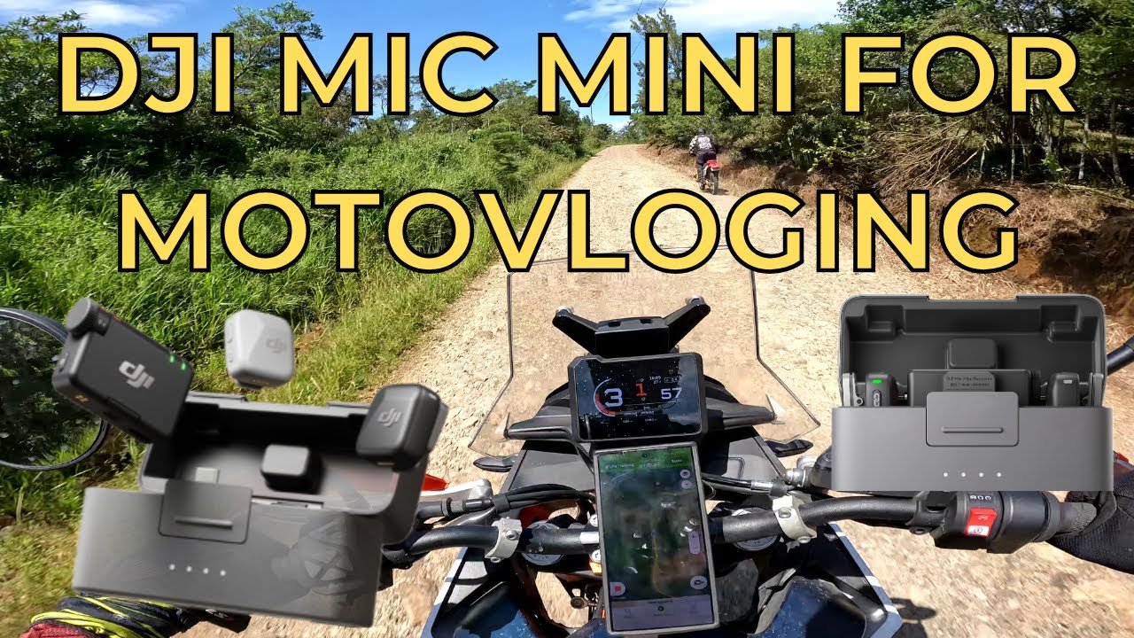 REVIEW DJI MIC MINI | MOTOVLOGING | AVENTURAS DE UN MOTERO