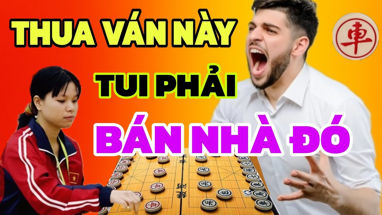 Cờ tướng - Ngô Lan Hương chơi kiểu gì chứ phế xe phế mã ai cũng nể phục