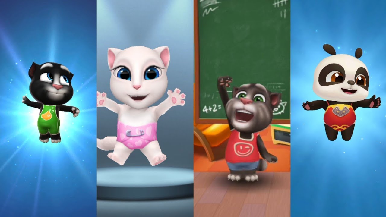 My talking tom 2 vs 