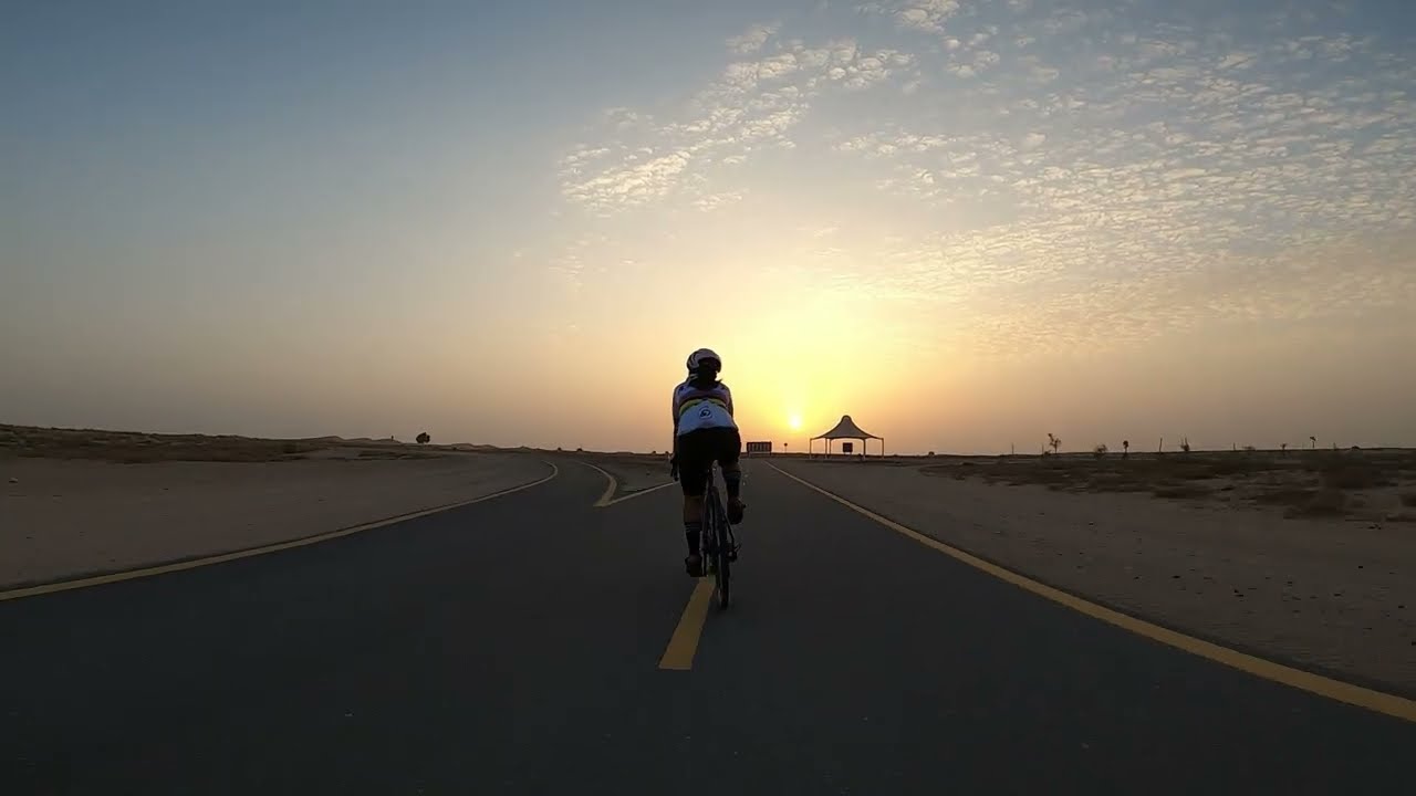 Laspagan sa Qudra Cycle Track UAE  Holiday Sept 5. #cycling #roadbike @trekbikes