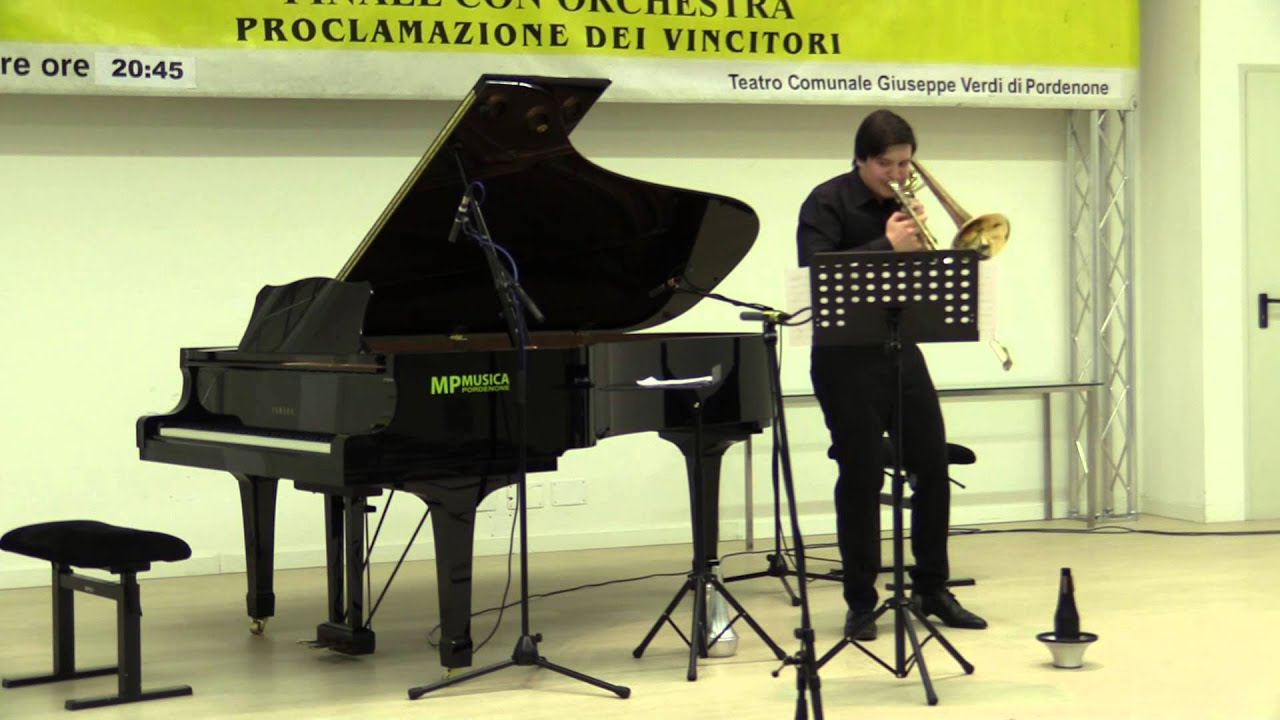 Zan Tkalec (Slovenia) - Persichetti: Parable for Solo Trombone