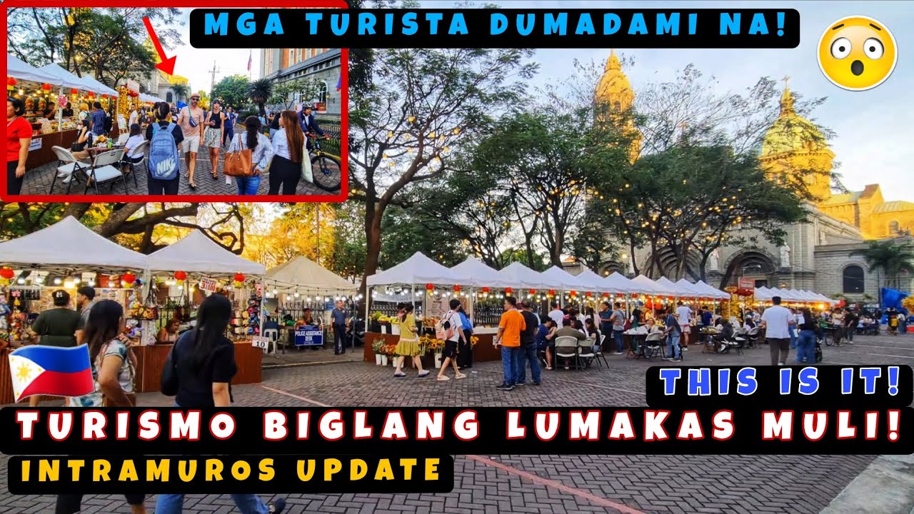 Turismo sa Intramuros Biglang Lumakas! Mga Foreign Tourists Dumadami na ulit! 🇵🇭
