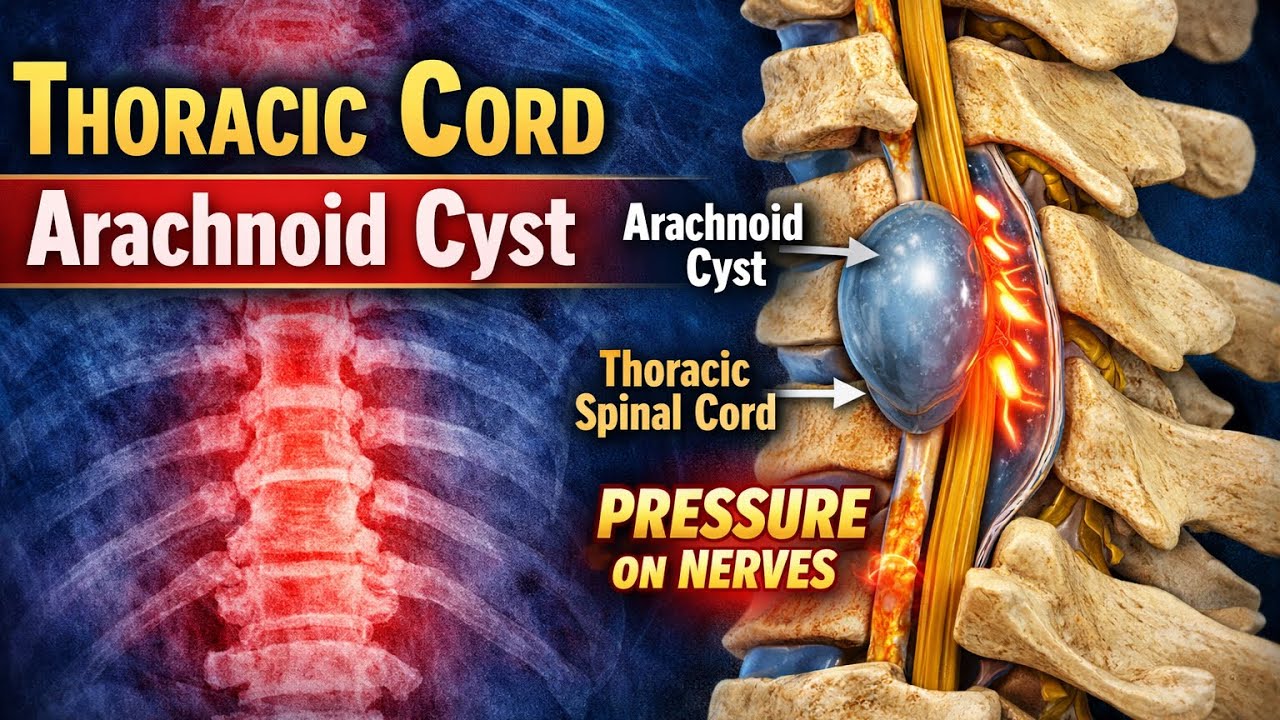 Thoracic Cord Compression?!The Hidden Arachnoid cyst on MRI!