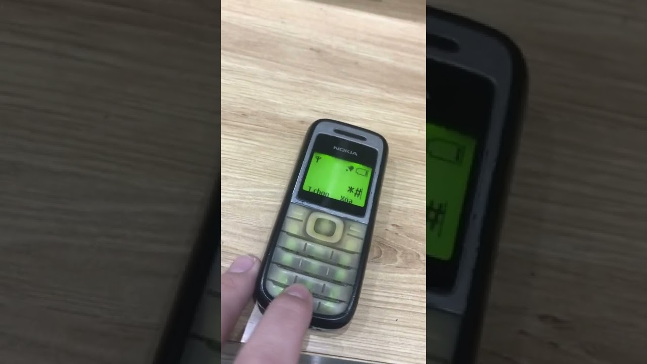 Nokia 1200 Battery empty Część 1 (VIETNAMESE VERSION)