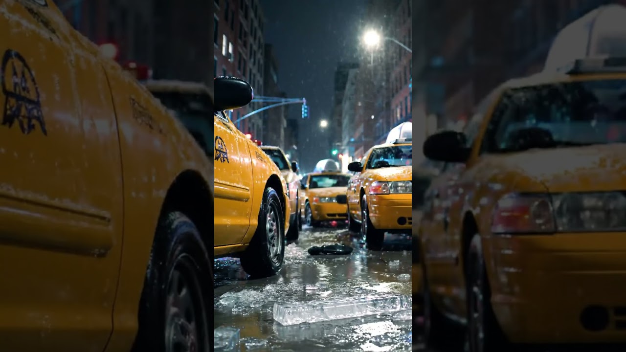 Giant Hail Destroys New York?