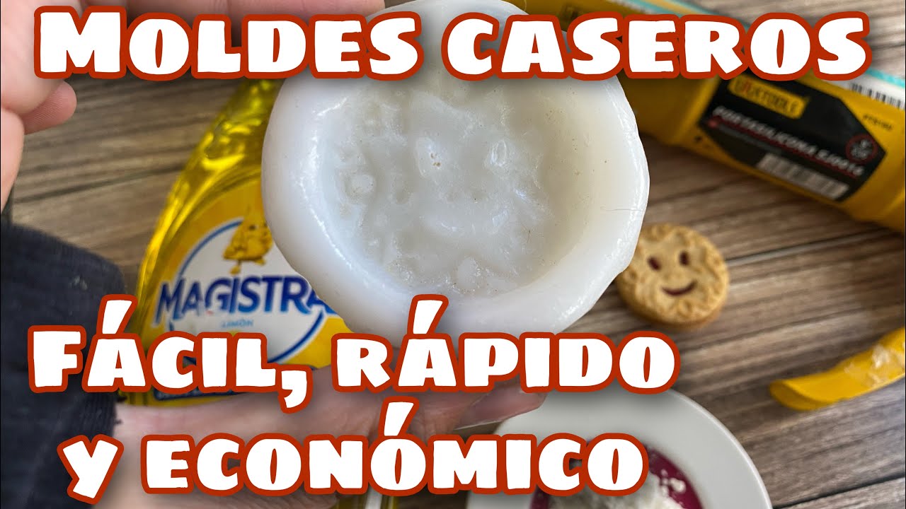 Como hacer Moldes flexibles caseros para porcelana. Fácil, rápido y económico. Resumen