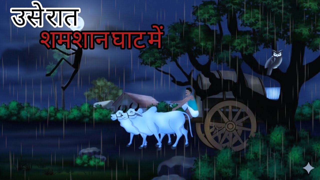 उसे रात शमशान घाट में | Hindi Horror Kahani | Horror Story in Hindi | Hindi Bhutiya Kahaniya |