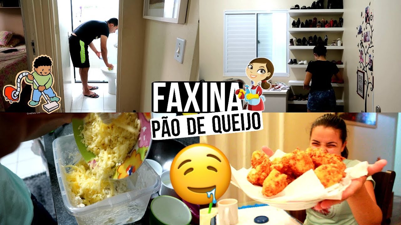 ORGANIZANDO A CASA COM O MARIDO, PÃO DE QUEIJO FRITO DO MASTERCHEF ♥ - Bruna Paula