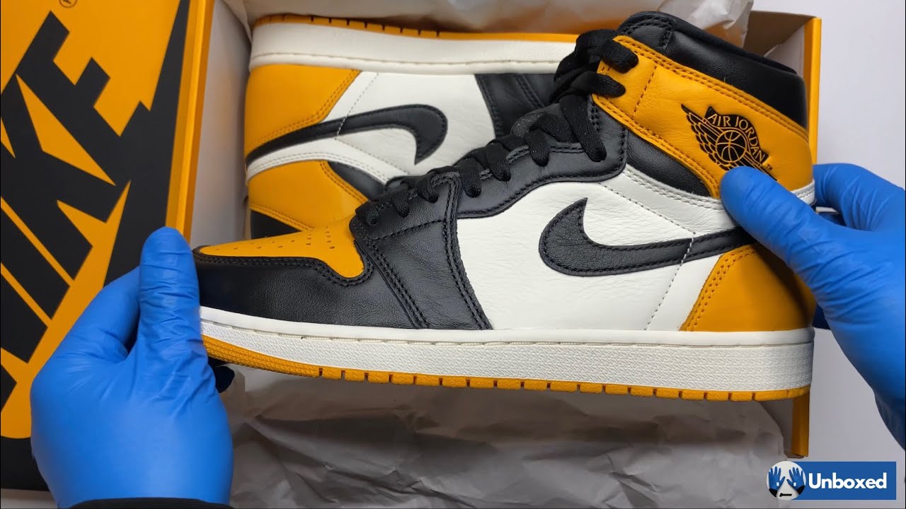 [ASMR] Nike Air Jordan 1 High ‘Taxi’ Unboxing | No Talking