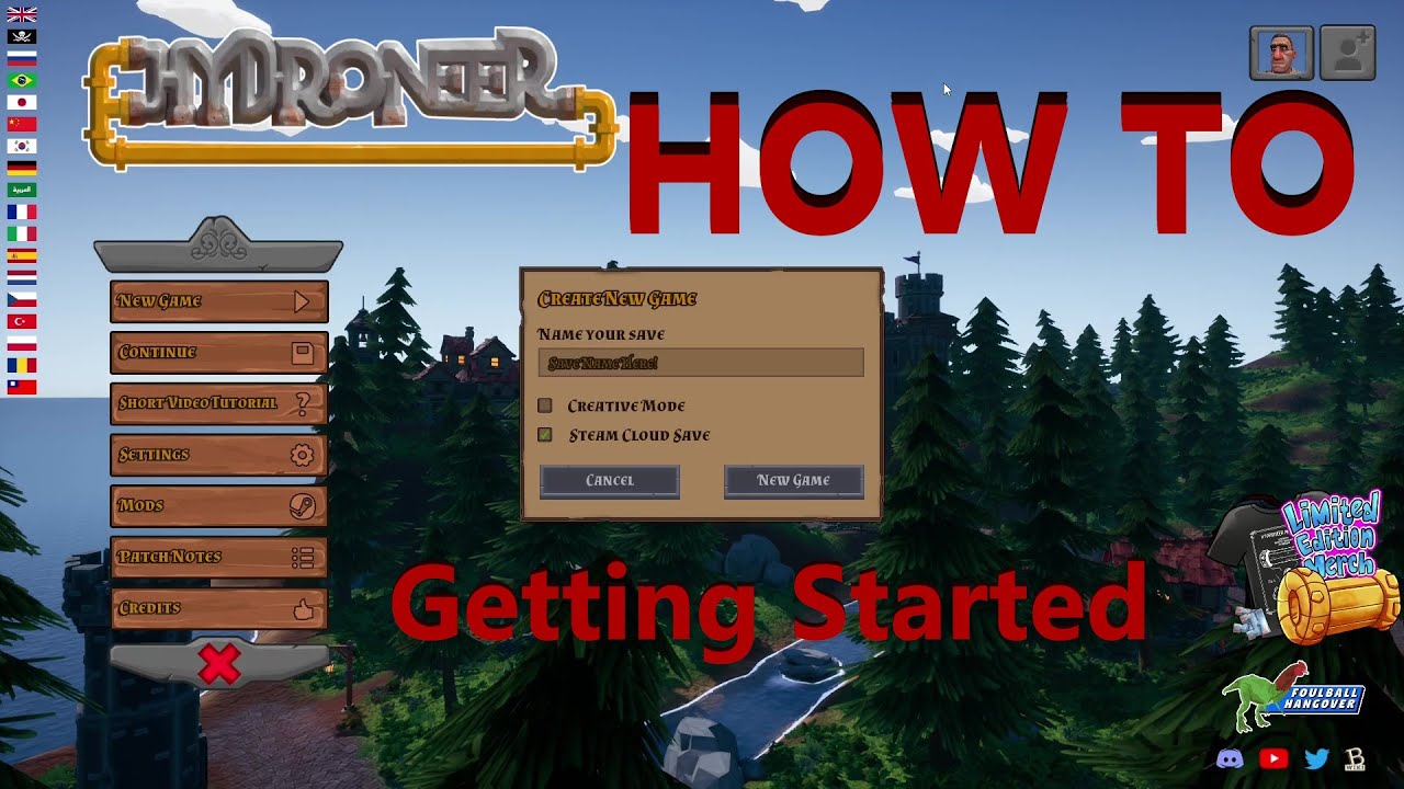 hydroneer 2.0 | TUTORIAL | HOW TOO | Getting Started