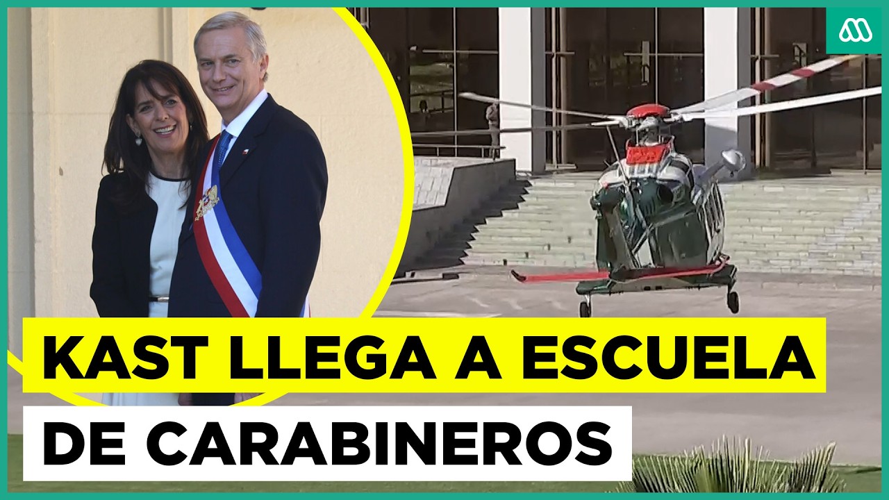 José Antonio Kast llega a la Escuela de Carabineros