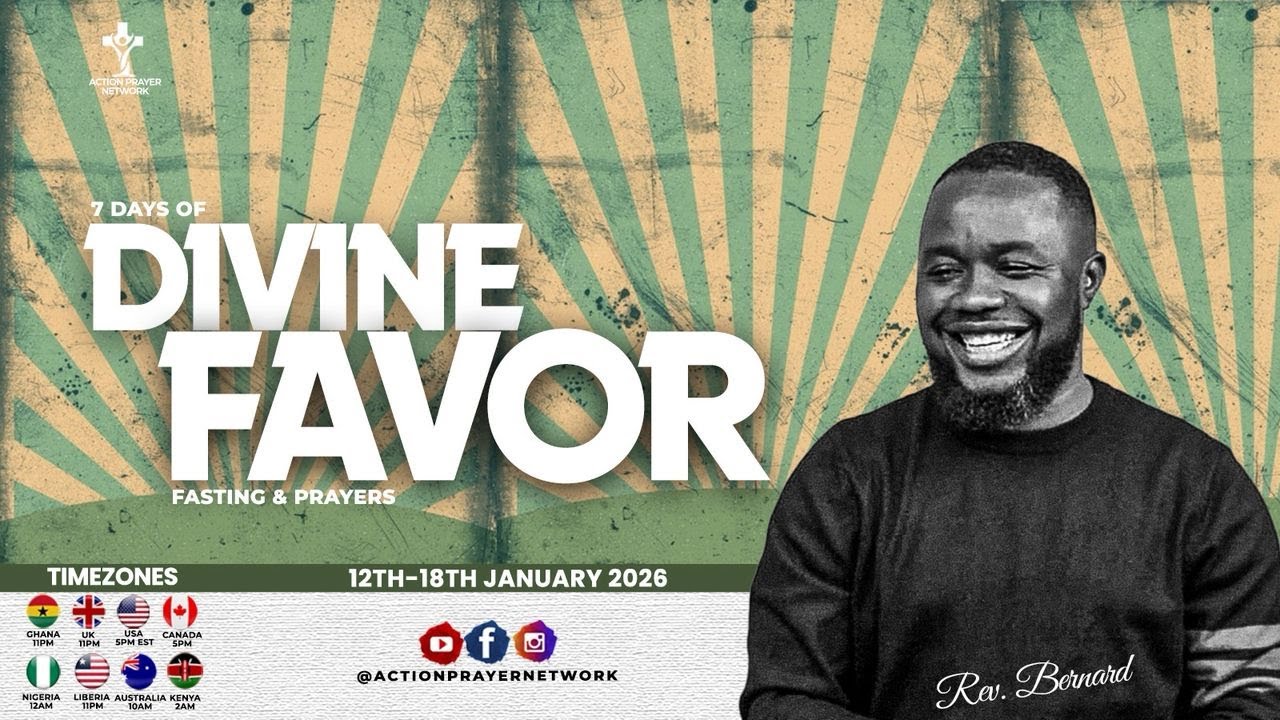7 DAYS OF DIVINE FAVOR || Day 05 || With Rev Bernard