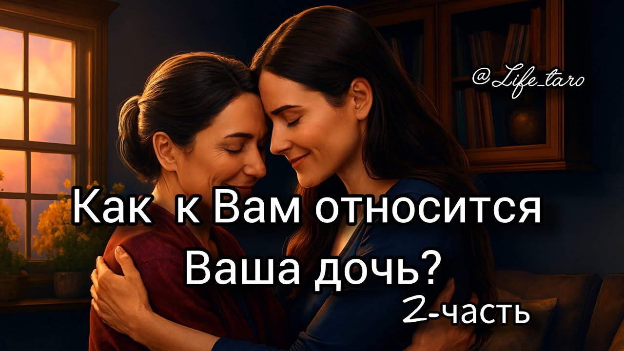 🔱Таро расклад 🩷 Как к Вам относится Ваша дочь 2-часть.