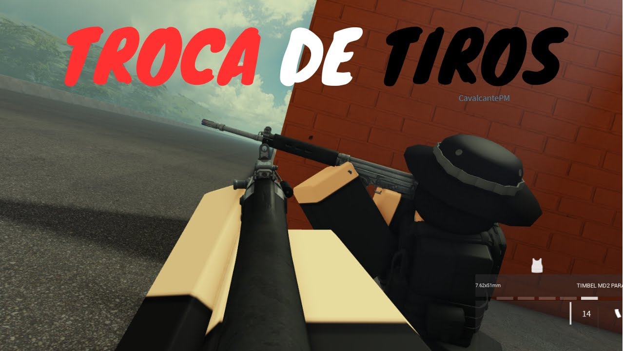 Intensa TROCA de TIROS no RIO DE JANEIRO - Roblox