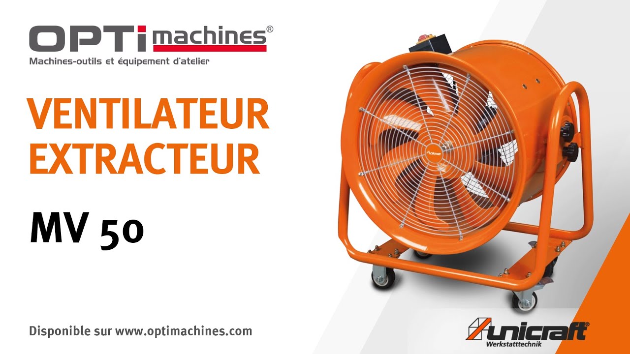 Ventilateur extracteur - Unicraft MV 50
