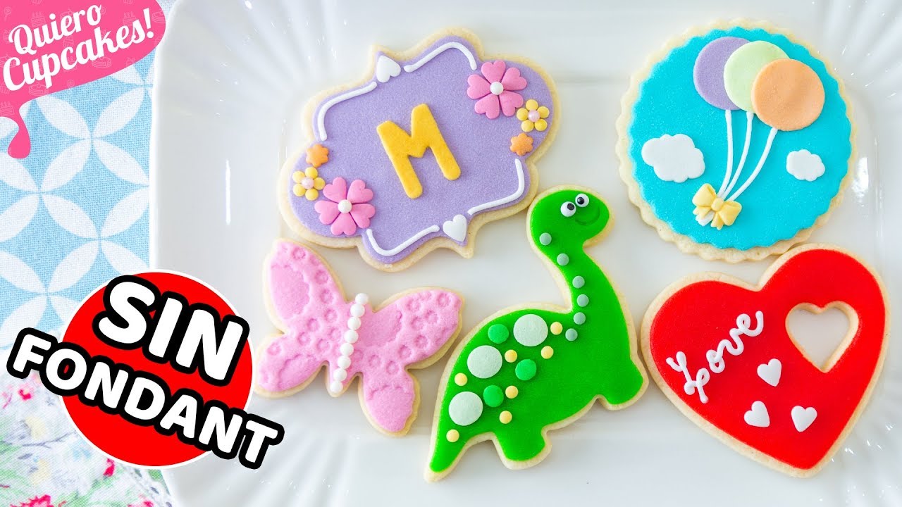 GALLETAS DECORADAS SIN FONDANT | ESPECIALES PARA CELEBRACIONES | Quiero Cupcakes!