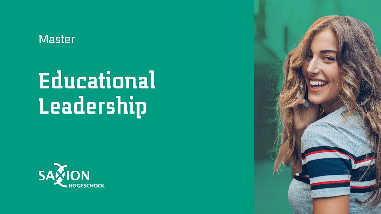 Master Educational Leadership | Saxion Online Open Avonden Deeltijd