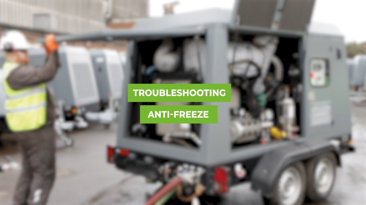 WOMA Water Jetting Trailer Unit - Anti Freeze