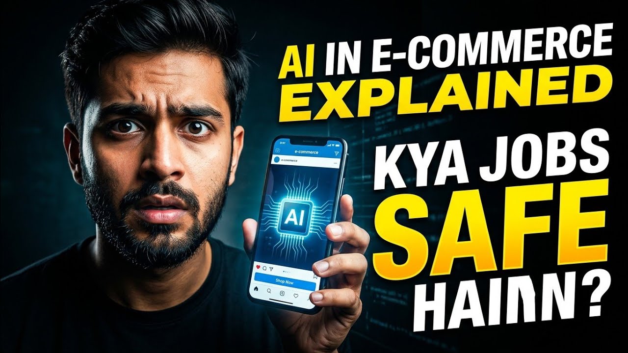 &ldquo;AI in E-commerce Explained &ndash; Kya Jobs Safe Hain?&rdquo;
