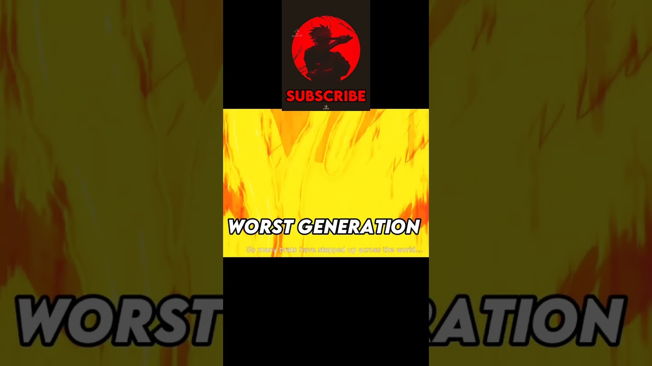 Worst generation edit