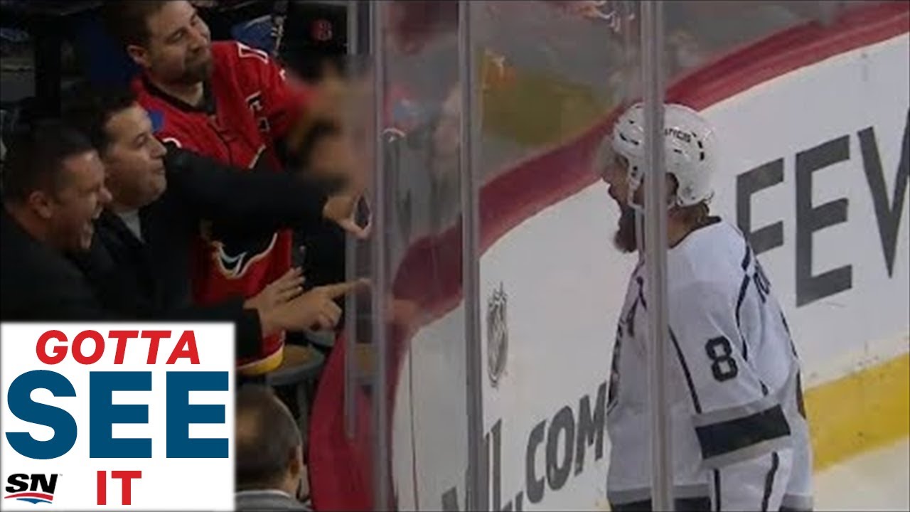 GOTTA SEE IT: Drew Doughty Taunts Calgary Flames Fans After Scoring OT Winner
