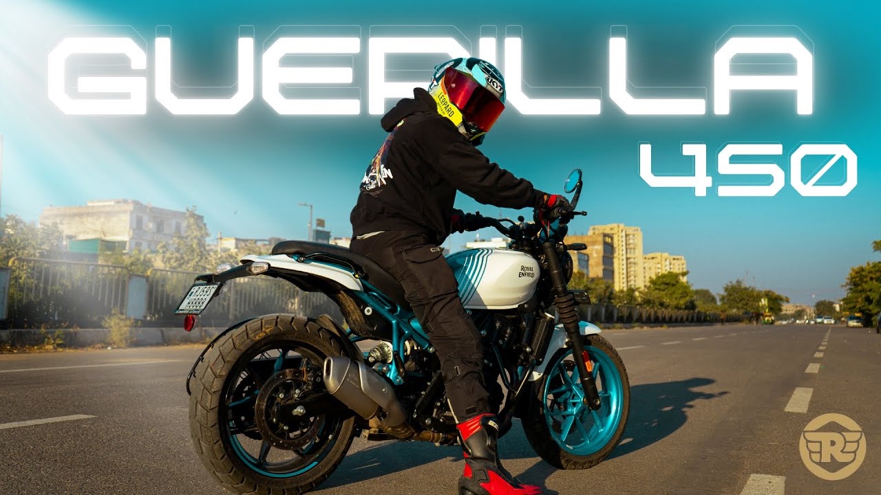 Royal Enfield Guerilla 450 || The FUTURE of Biking in 2026? #royalenfield
