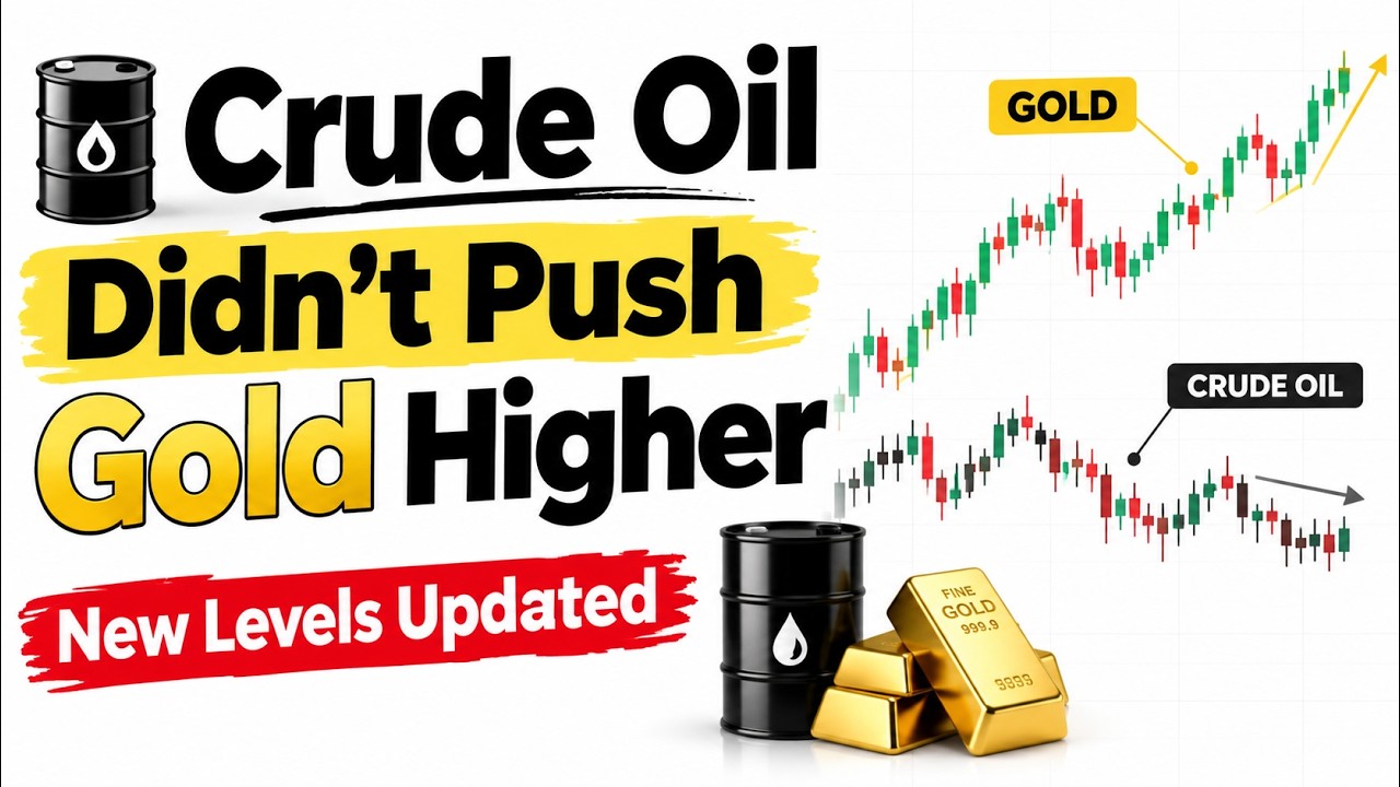 Gold Big Crash | Xauusd Support Today | Crude Oil New Levels to Trade | DXY