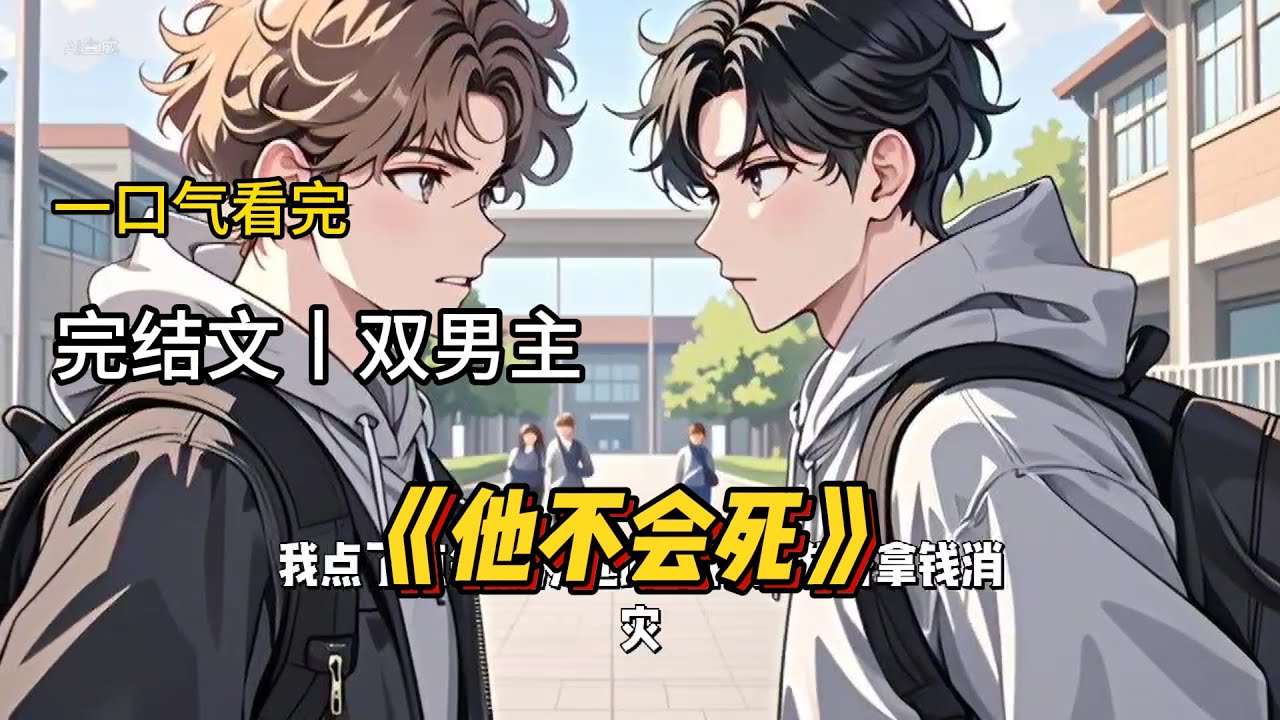一口气看完《他不会死》#一口气看完 #双男主 #完结文 #完结短篇