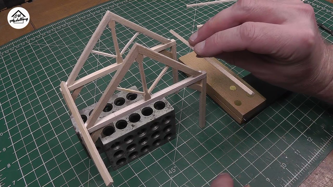 Scratch building a 1/35 scale Wooden Barn - 1/35 WW2 Diorama