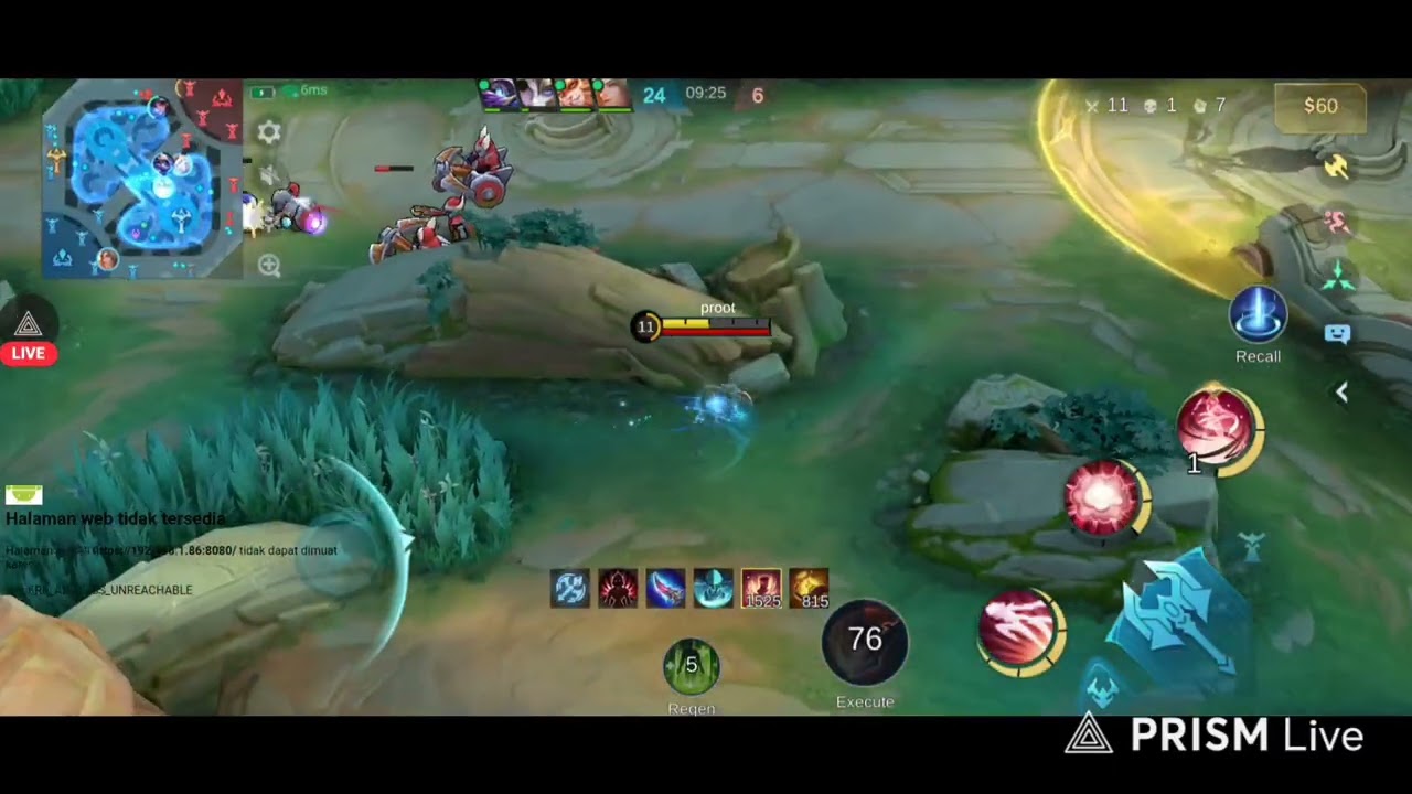 Tero mm mage jungle musuh pake Natalia roam 