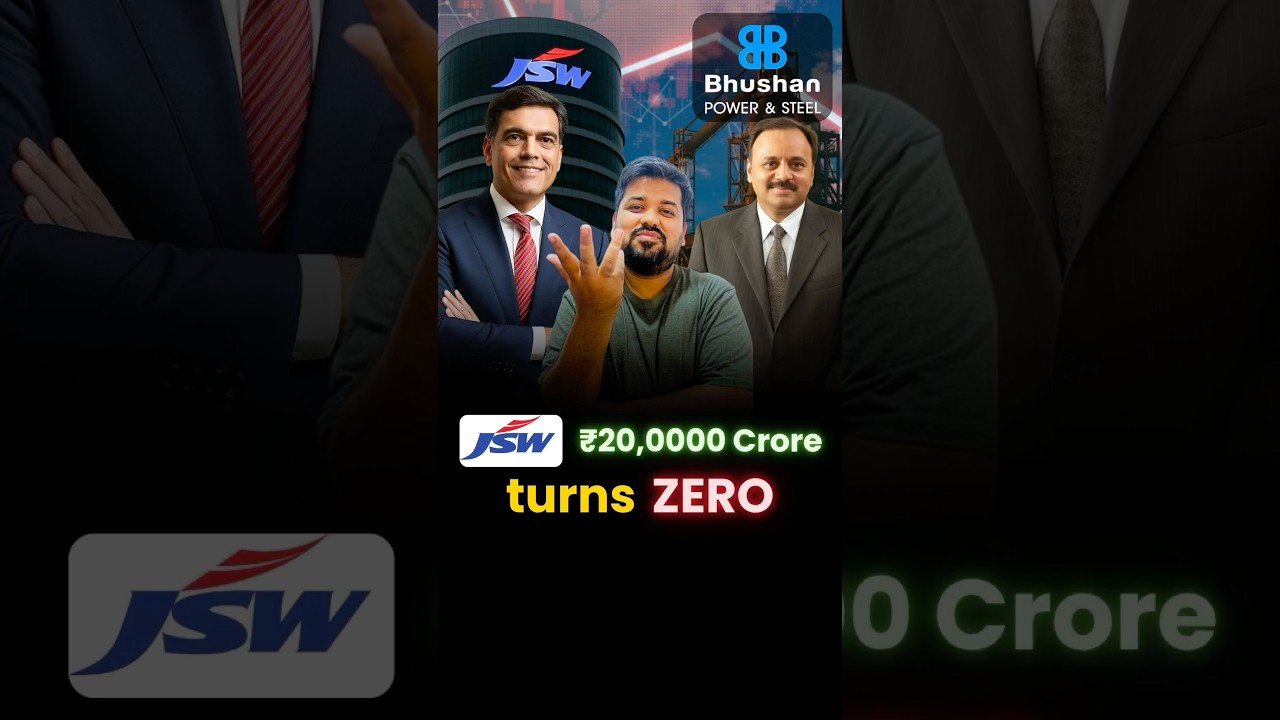 JSW's Rs.20000 Crore Bet BACKFIRES Big Time! #shorts #trending #capiyushbafna