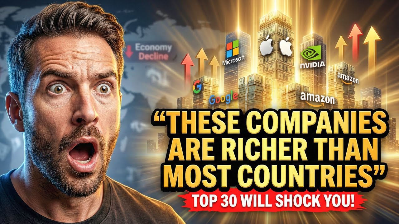 Top 30 Richest Companies in 2026| Who's Actually Dominating?