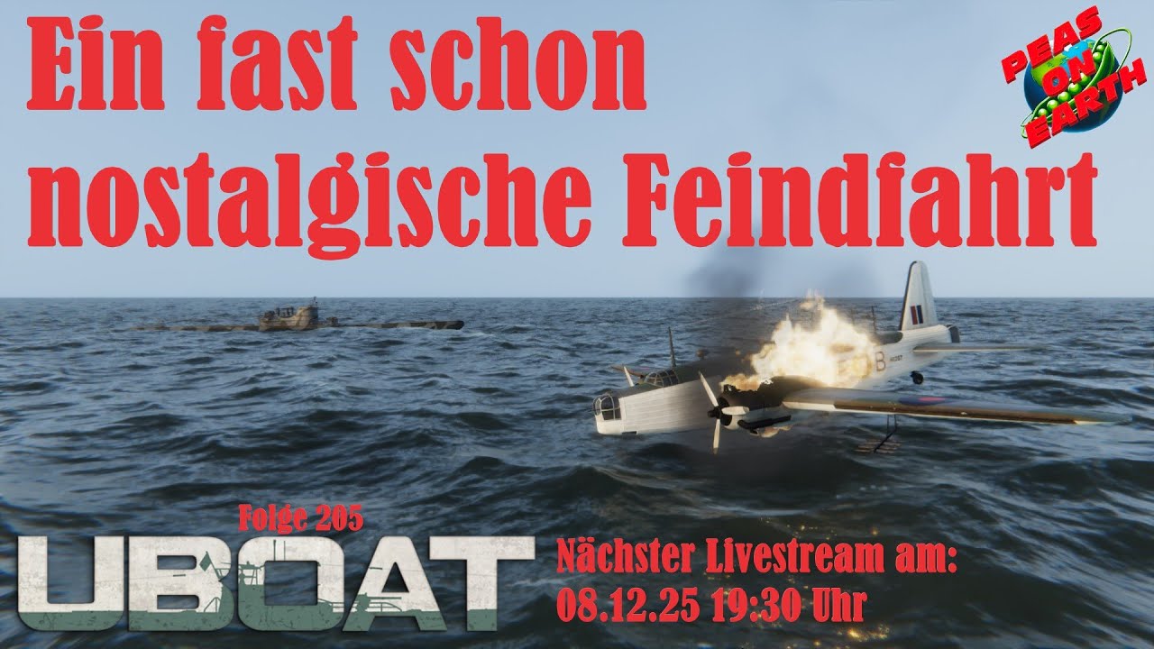 Wo sind denn die Alliierten plötzlich hin?! - UBOAT - Feindfahrt auf U-1000 - #205 - 4K