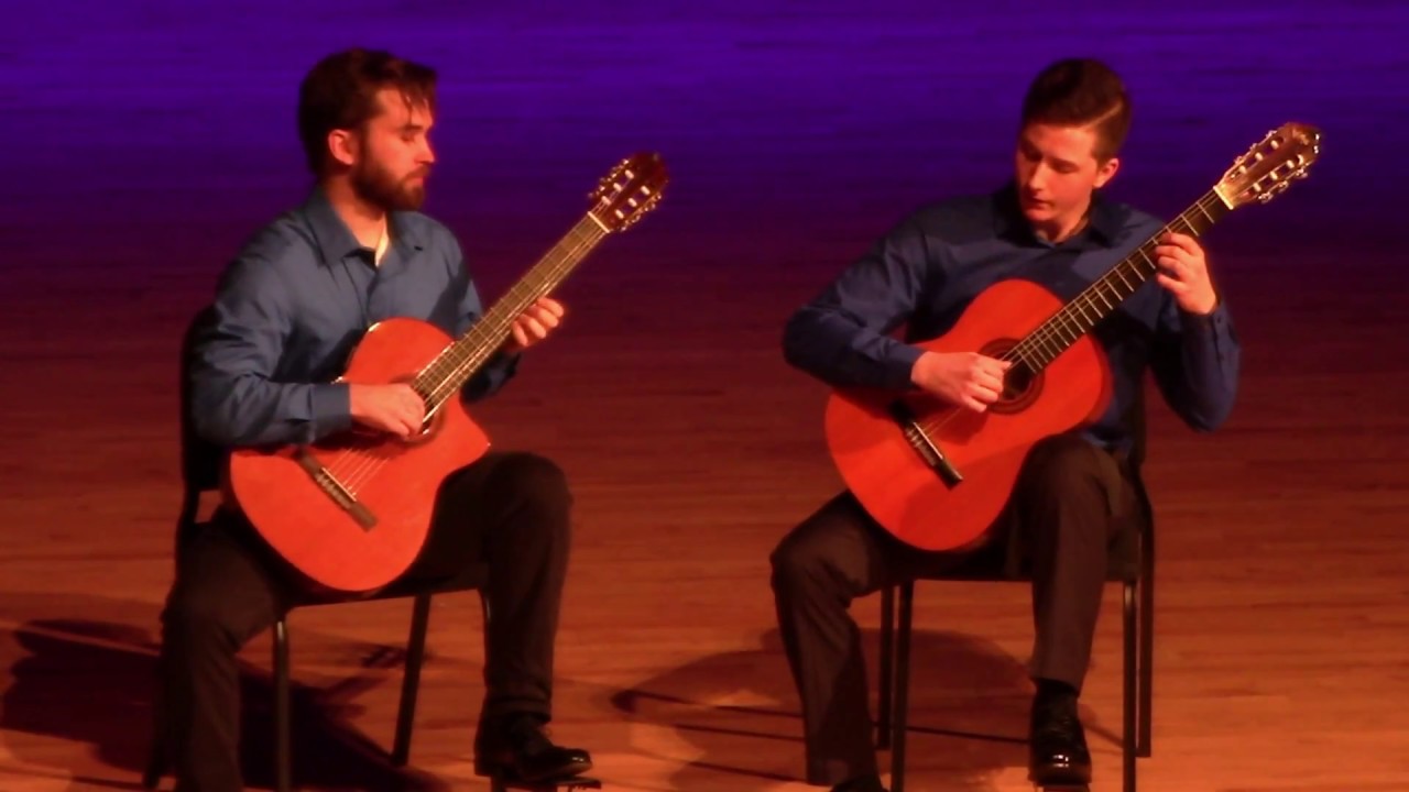 EastWest Guitar Duo- Milonga de Junio by Maximo Diego-Pujol