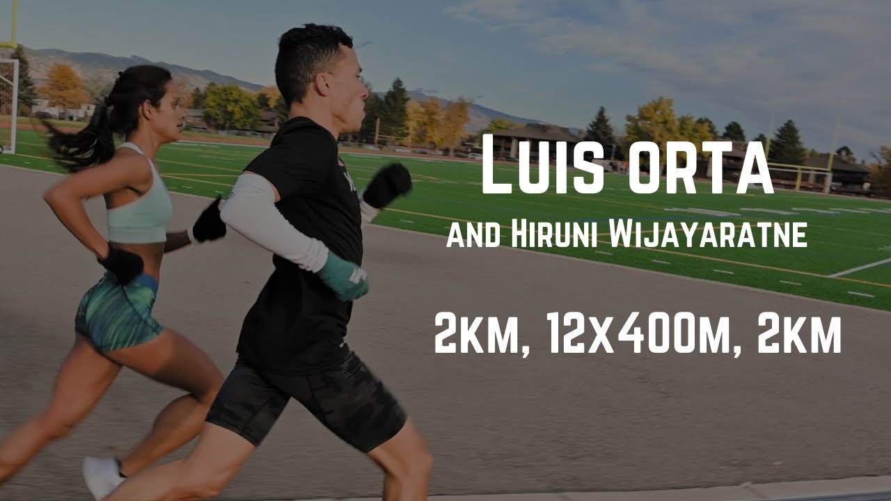 Luis Orta - 2km, 12x400m, 2km