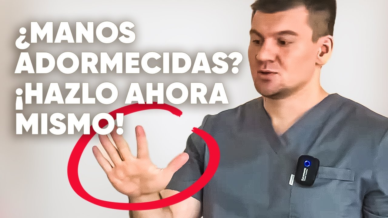 &iquest;Tus manos y dedos se est&aacute;n adormeciendo? Hazlo de inmediato antes de que sea demasiado tarde!