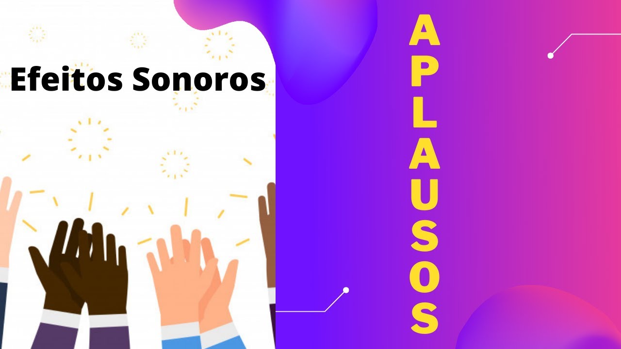 Efeitos Sonoro Aplausos | Sons Maneiros 👏👏👏