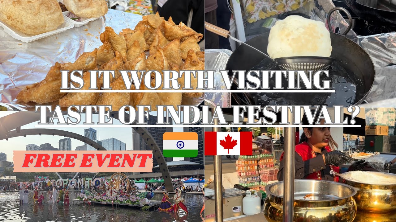 Taste of India 2025 Toronto | Day 1 | Highlights: Indian Food, Shopping, Dance & Bollywood Music