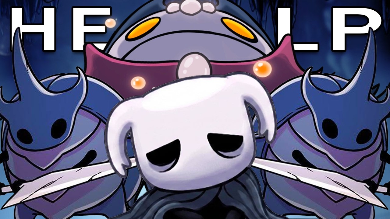 Hollow Knight в режиме Steel Soul, хотя я никогда не играл в эту игру...