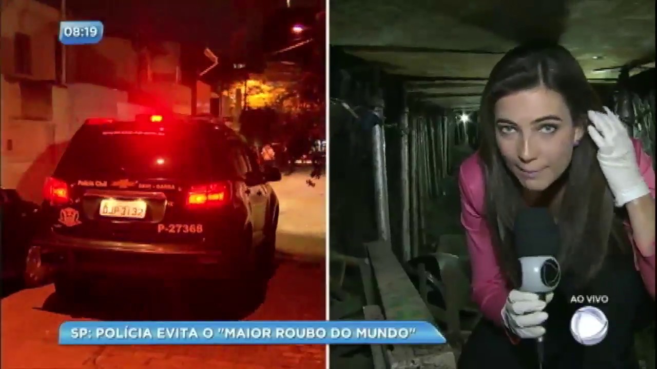 SP no Ar entra em t&uacute;nel escavado para maior assalto a banco da hist&oacute;ria