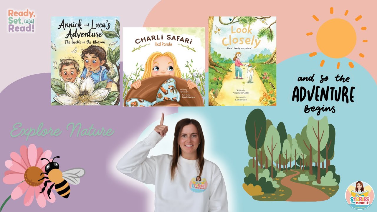 Nature’s Wonders & Life Cycles | Discovering Beauty All Around Us | Read Aloud Stories with Michelle